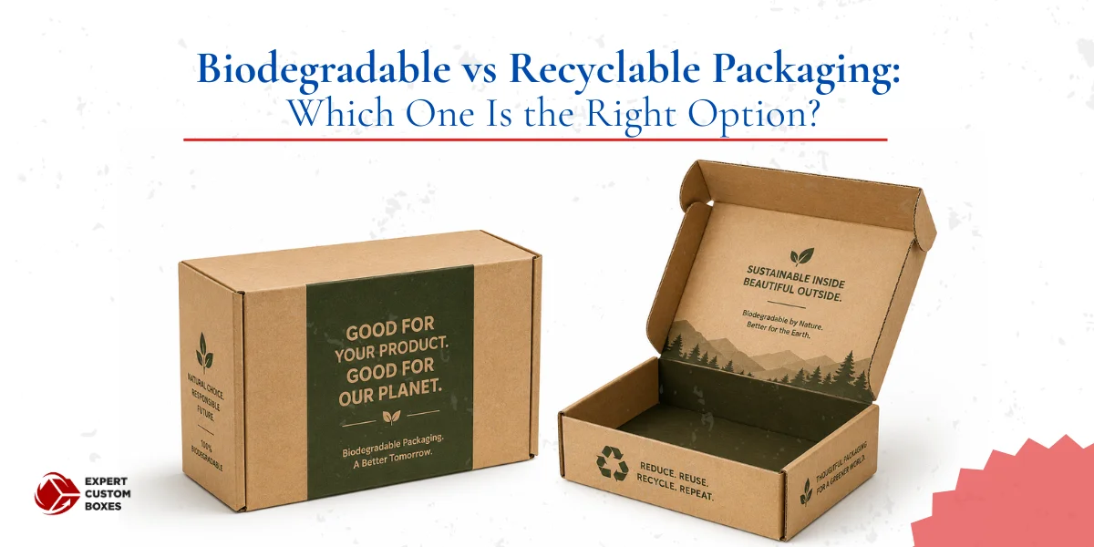 Biodegradable vs Recyclable Packaging: Which One Is the Right Option?