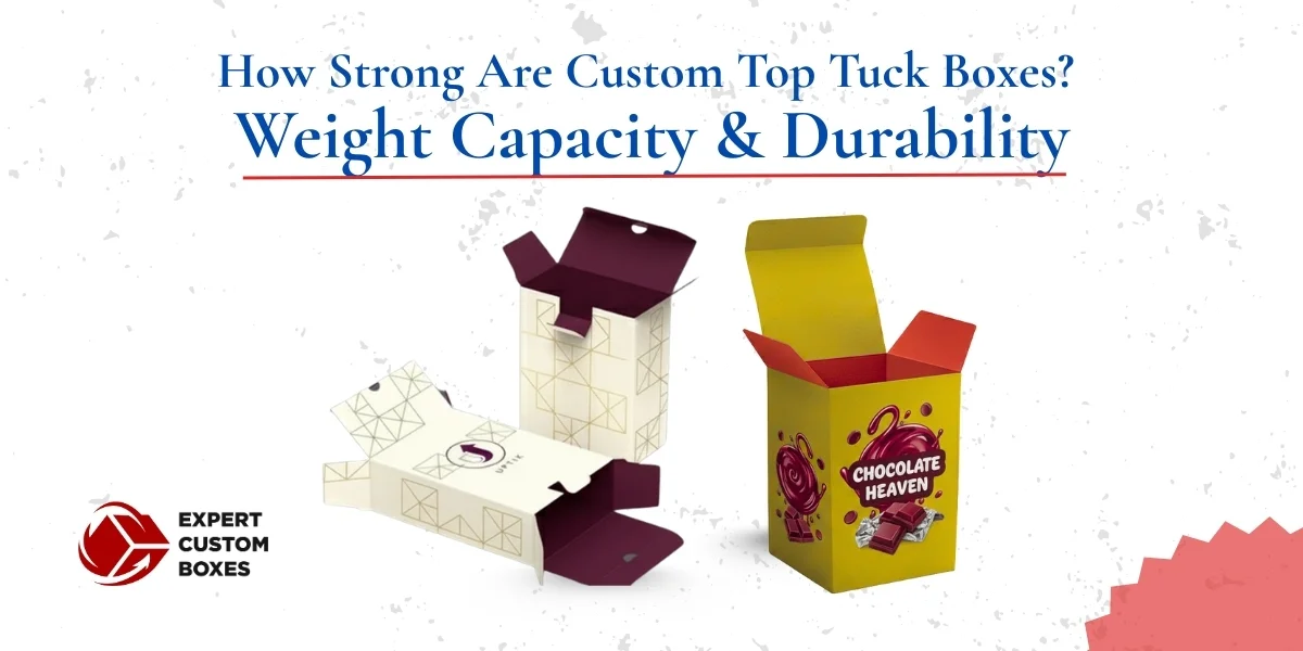 How Strong Are Custom Top Tuck Boxes? Weight Capacity & Durability
