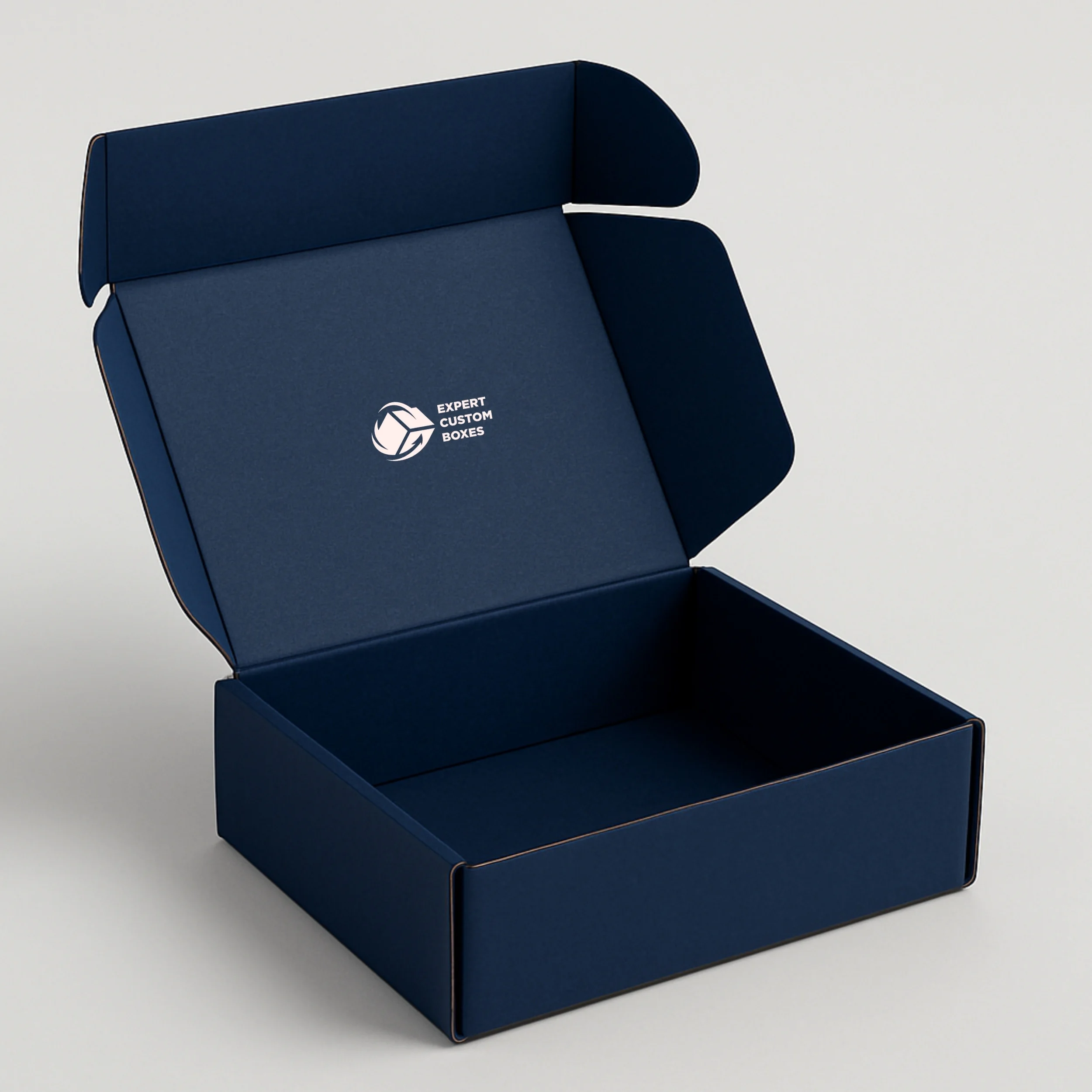 Blue Mailer Boxes