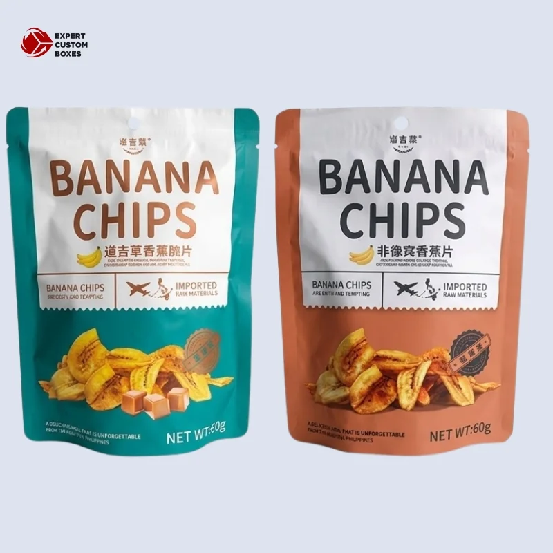 Custom Chips Mylar Bags