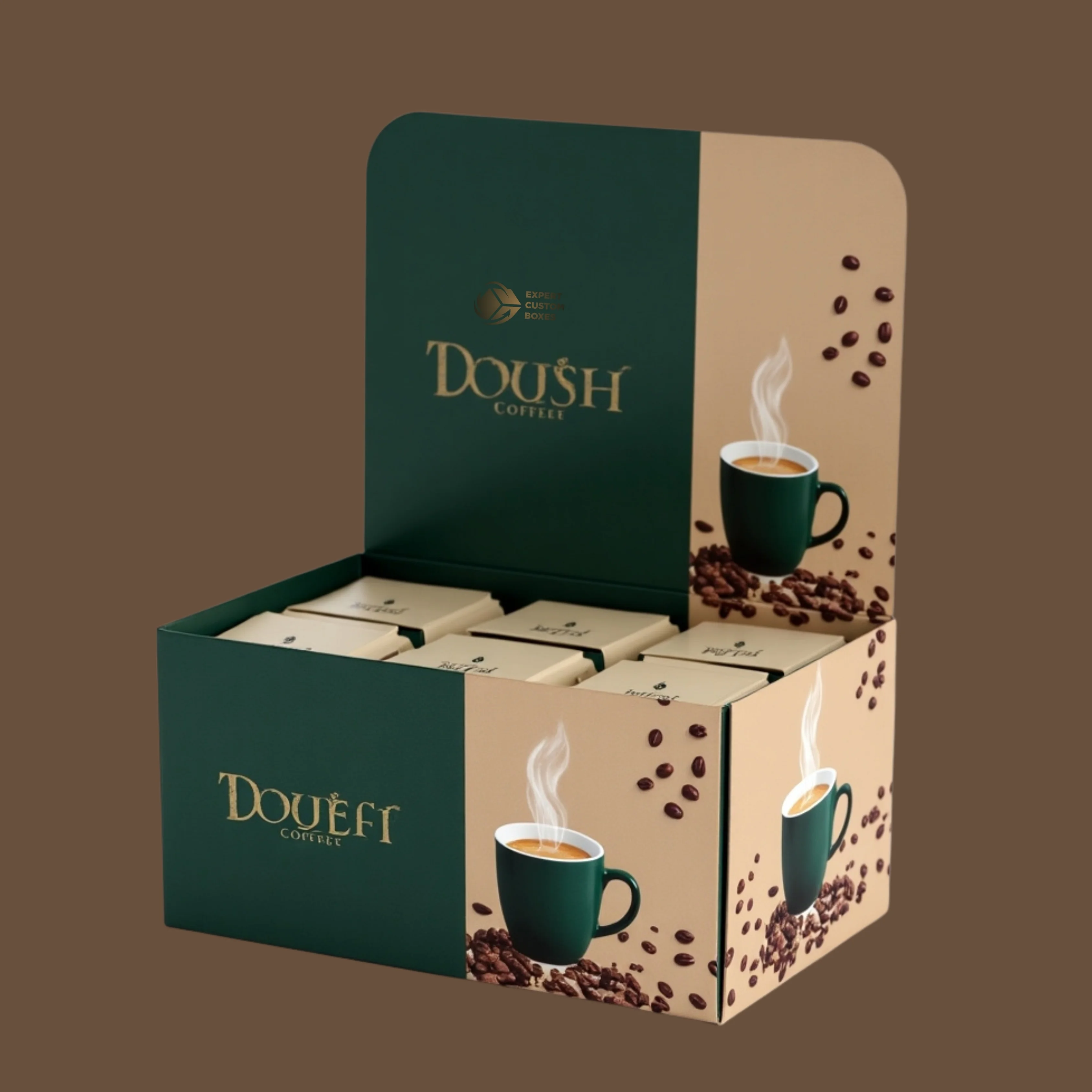 Custom Coffee Product Display Boxes