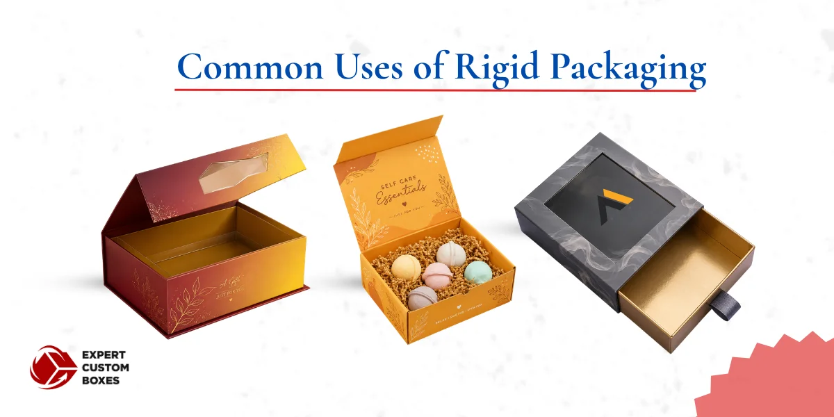 Common Uses of Rigid Packaging Boxes