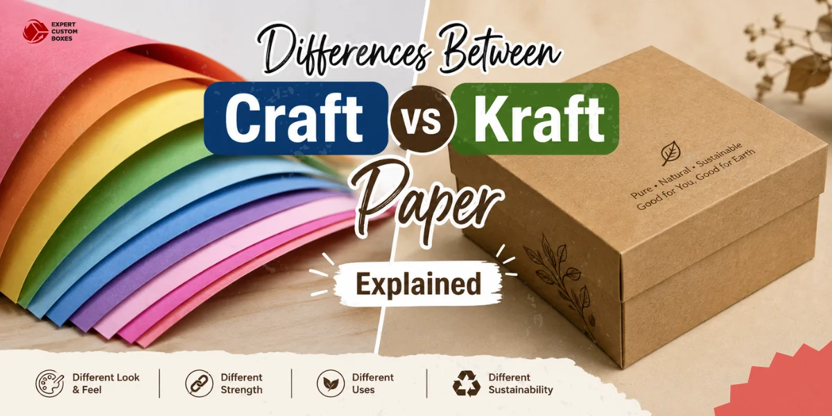 Differences Between Craft Paper vs Kraft Paper