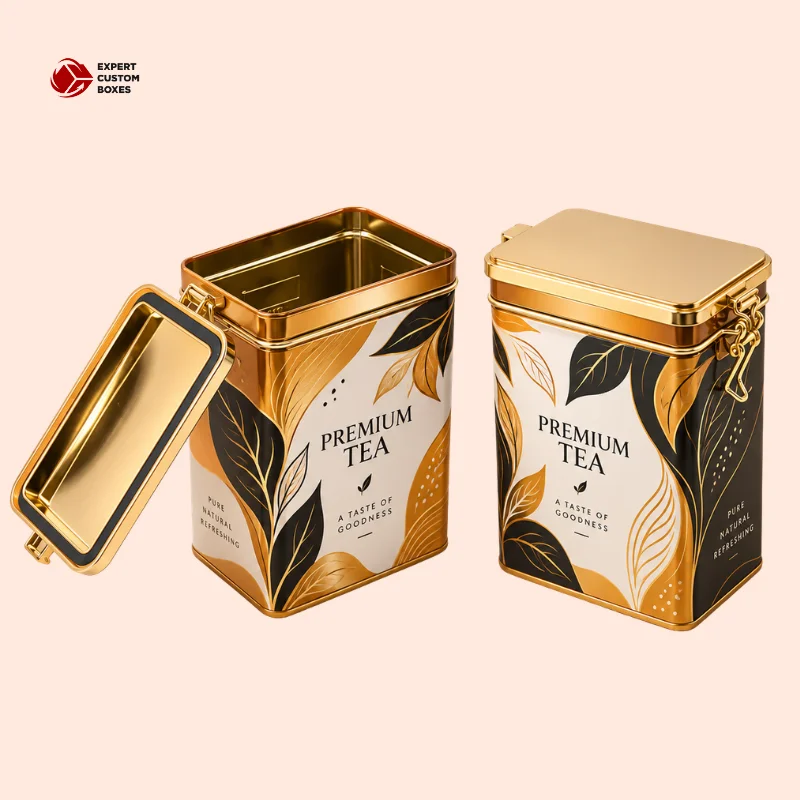 Custom Air Tight Tin With Logo