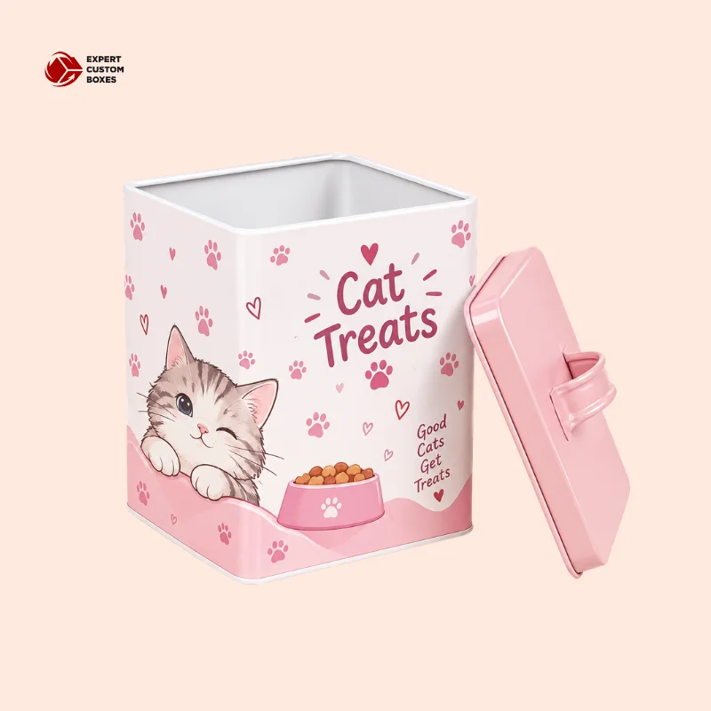 Custom Cat Treat Tins
