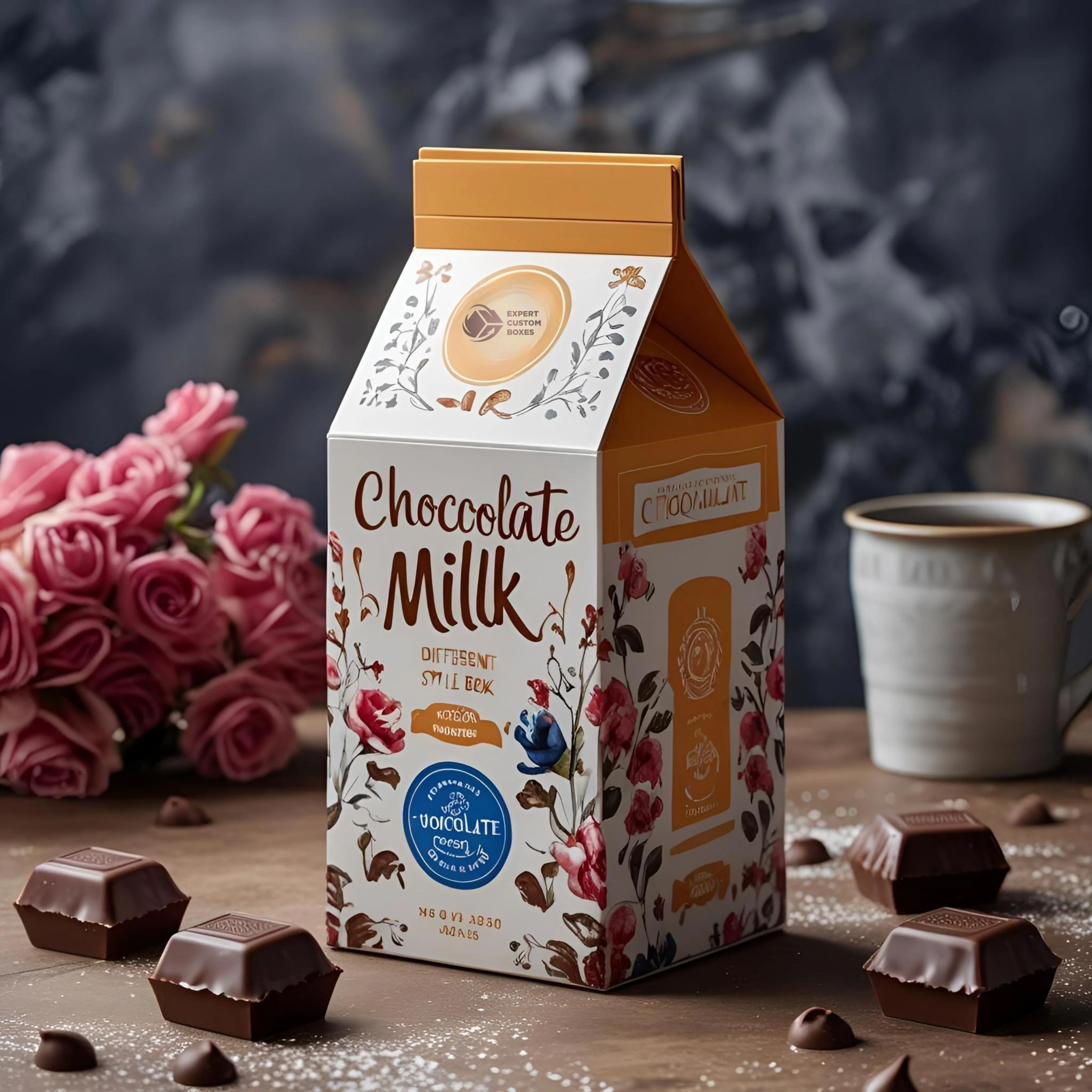 Custom Chocolate Milk Boxes