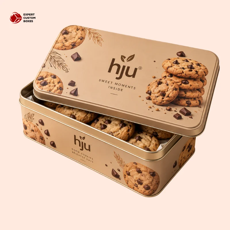 Custom Cookie Tin Boxes