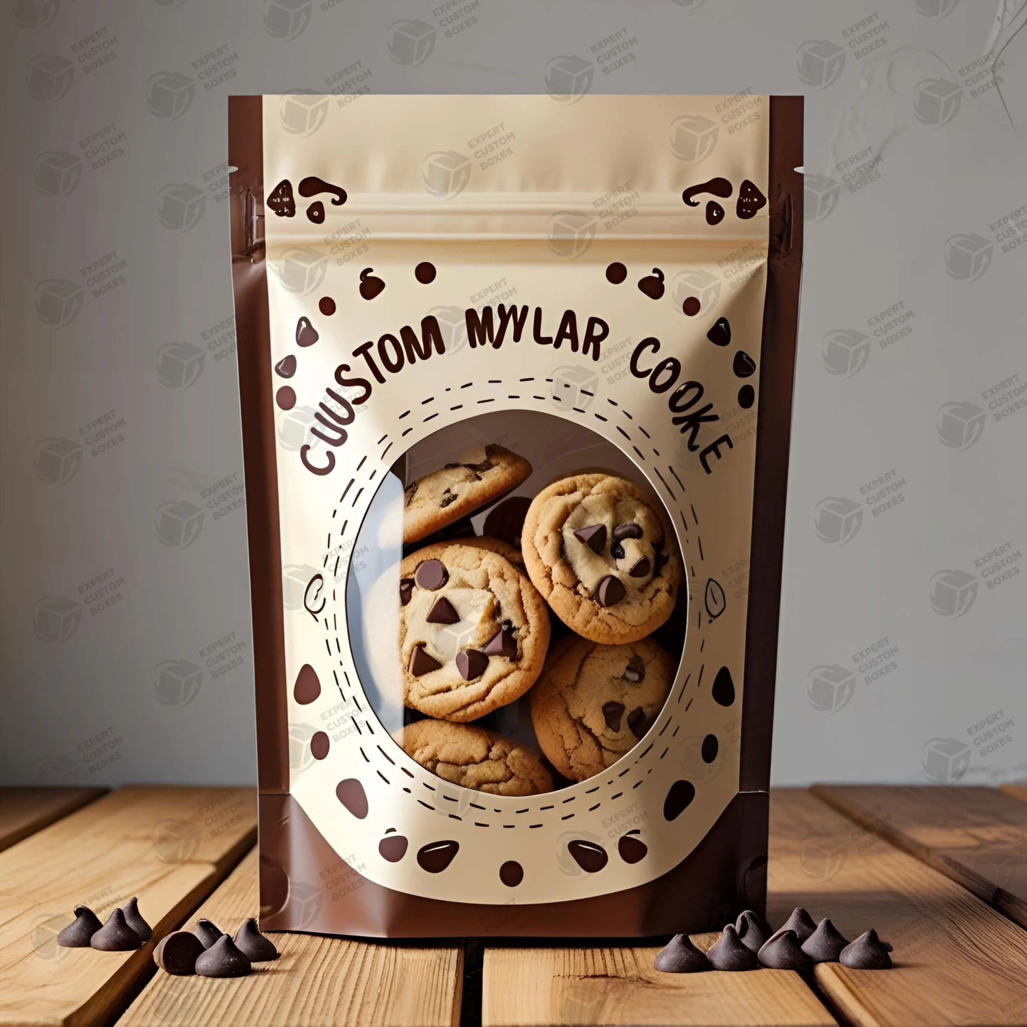 Custom Cookies Mylar Bags