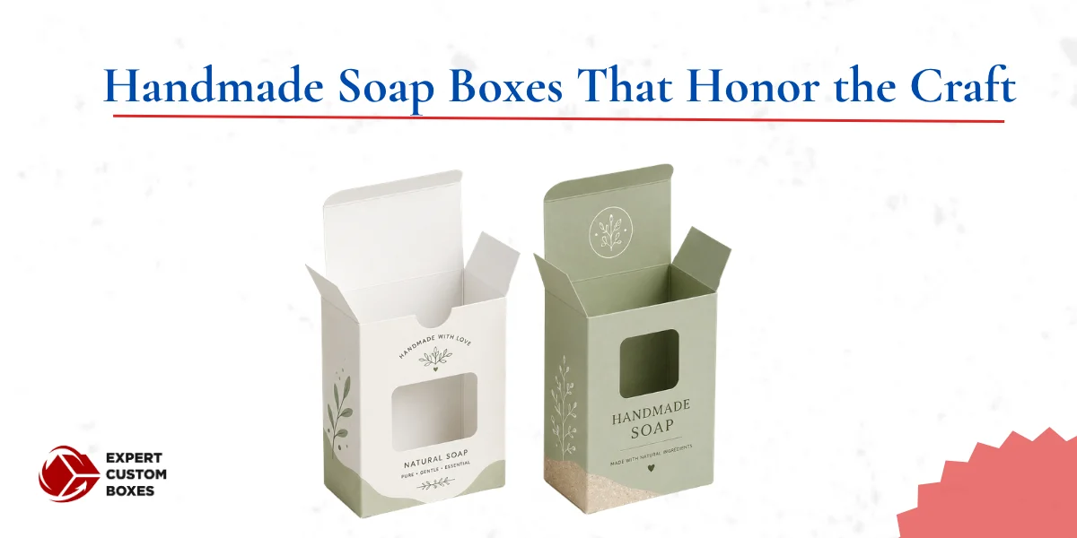 Custom Handmade Soap Boxes That Honor the Craft Behind Every Bar
