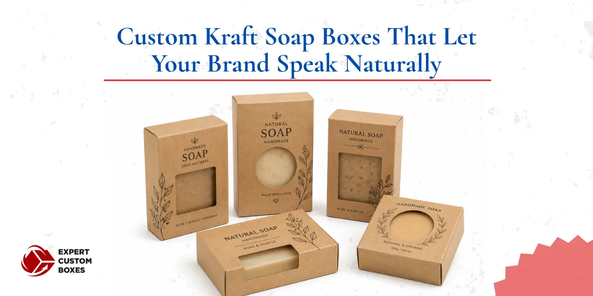 Custom Kraft Soap Boxes That Let Your Brand Speak Naturally