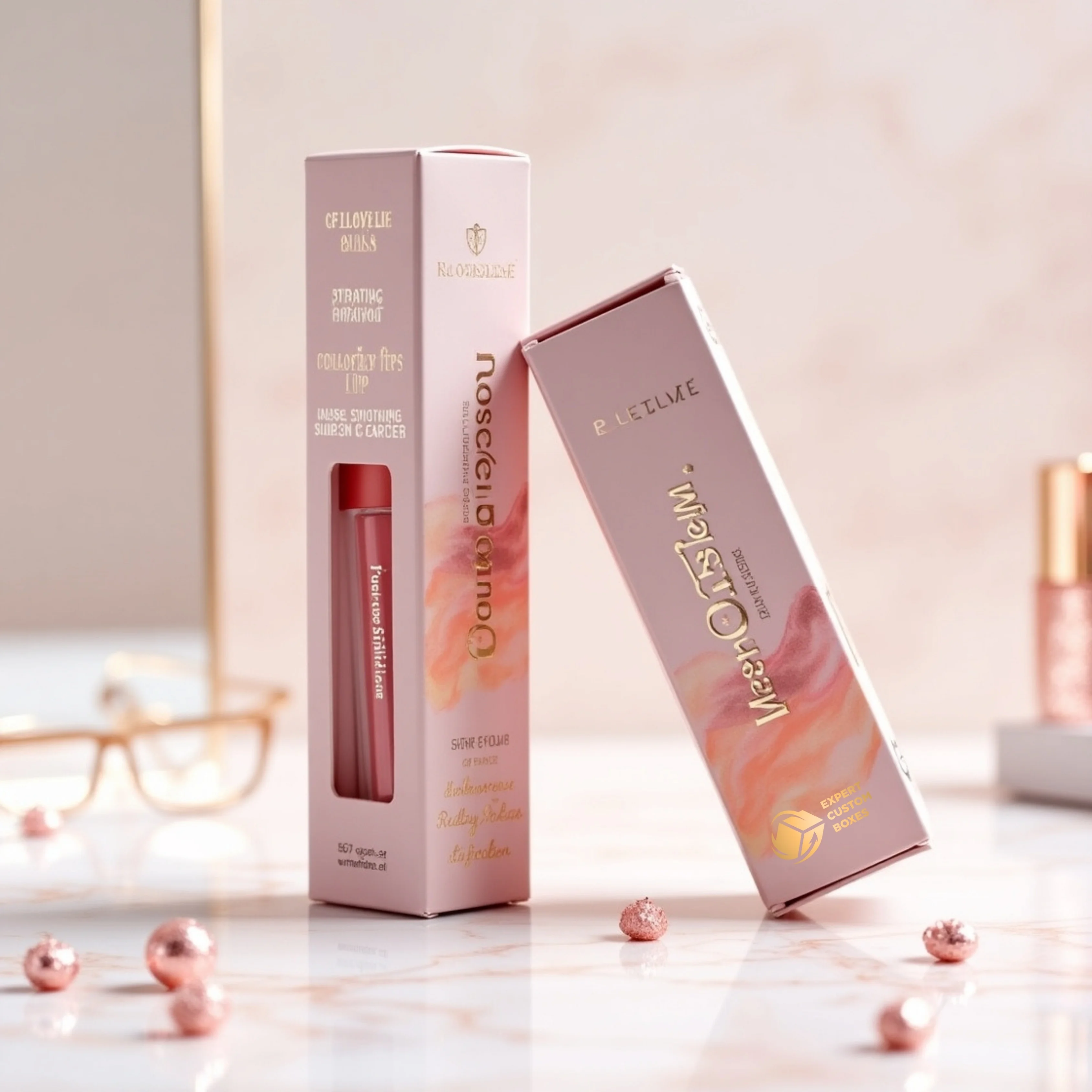 Custom Lip Gloss Tube Packaging Wholesale