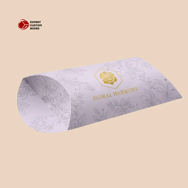 Custom Logo Pillow Boxes