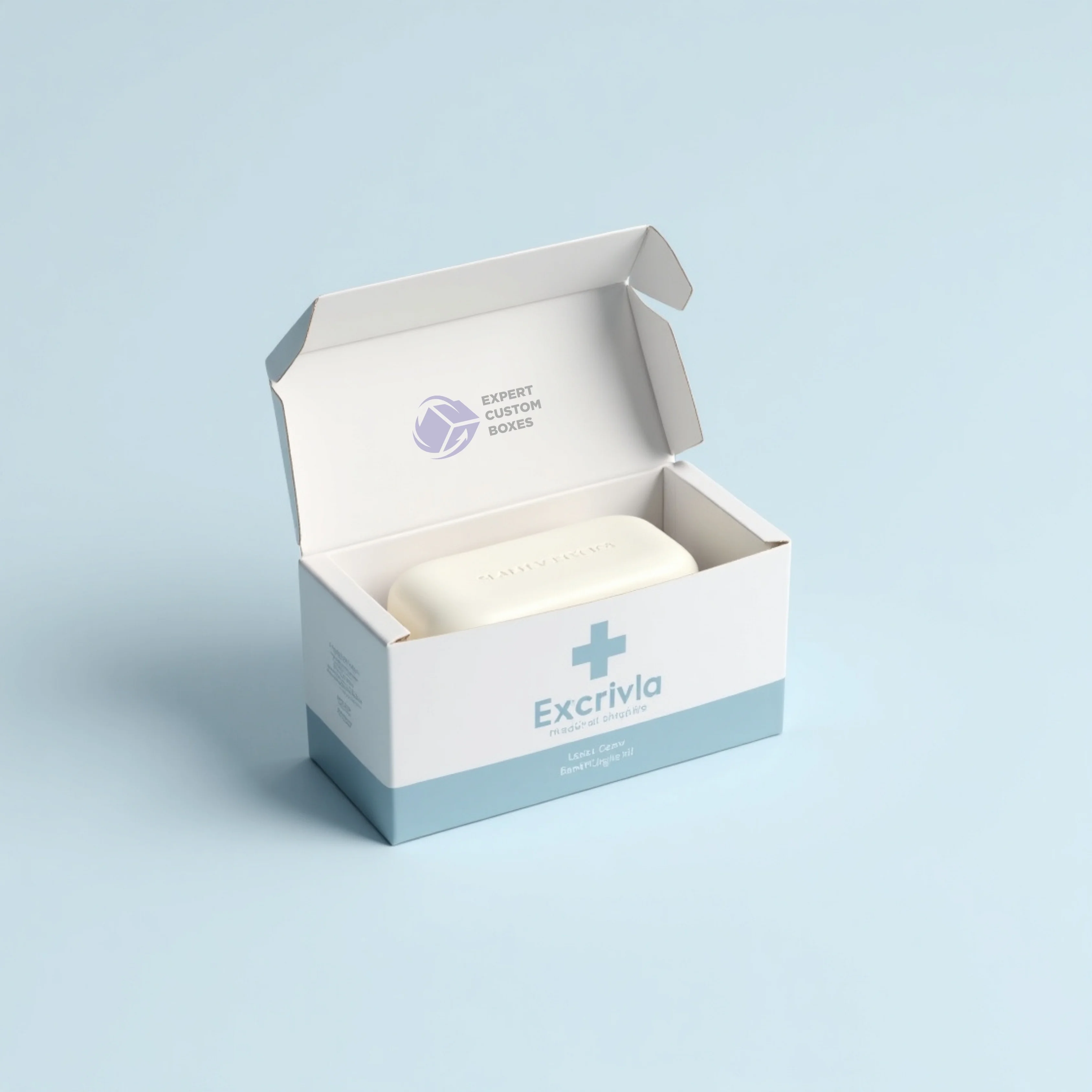 Custom Medicated Soap Boxes