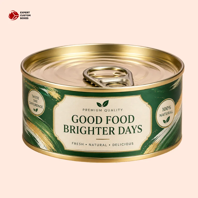 Custom Self Seal Tin Cans