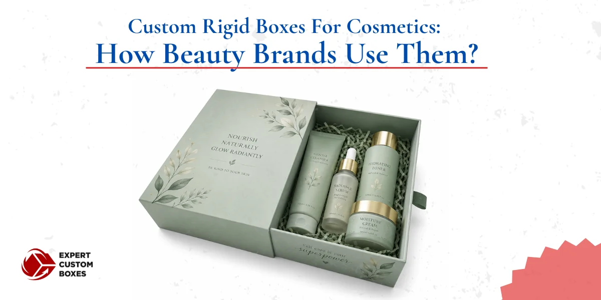 Custom Rigid Boxes For Cosmetics: How Beauty Brands Use Them?