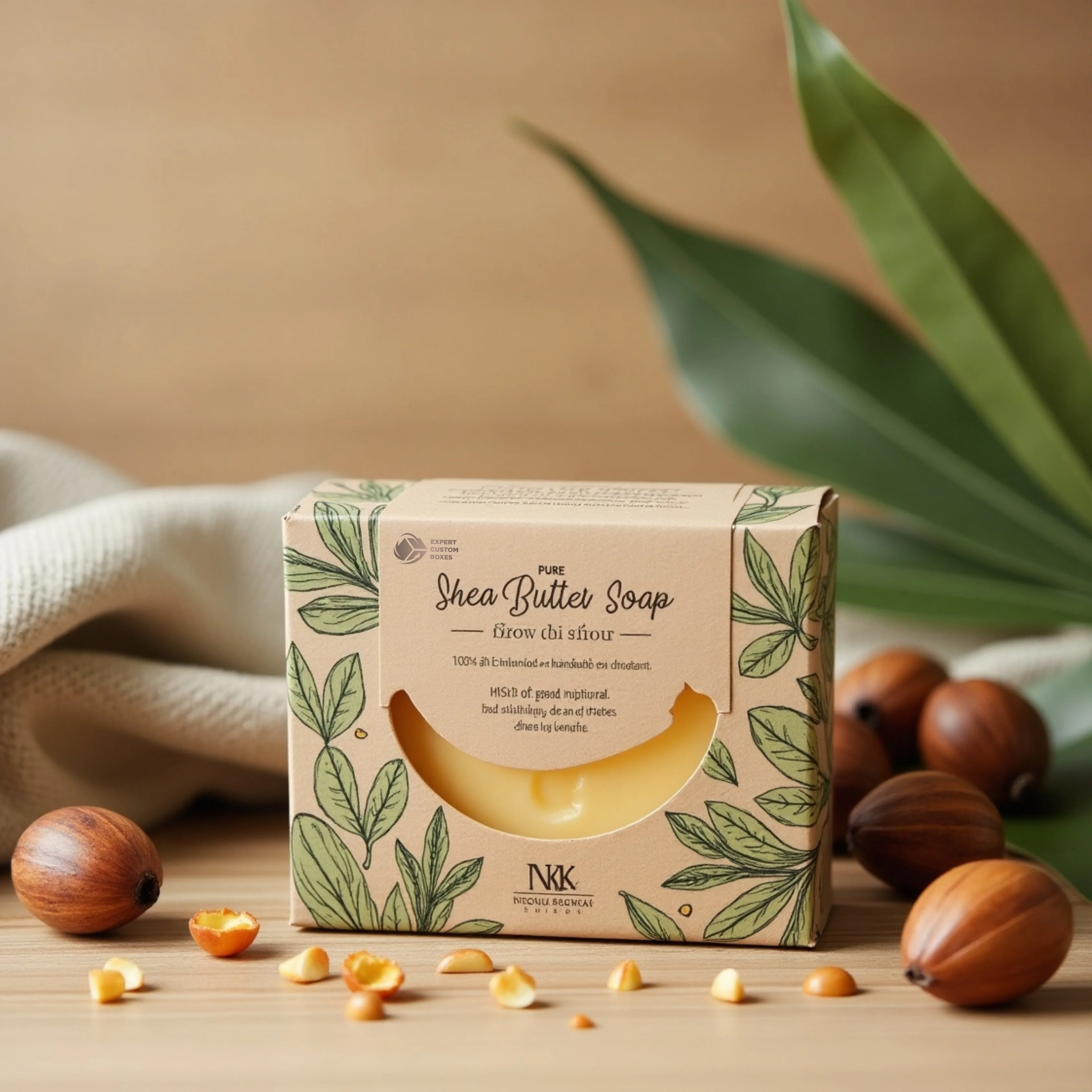 Custom Shea Butter Soap Boxes