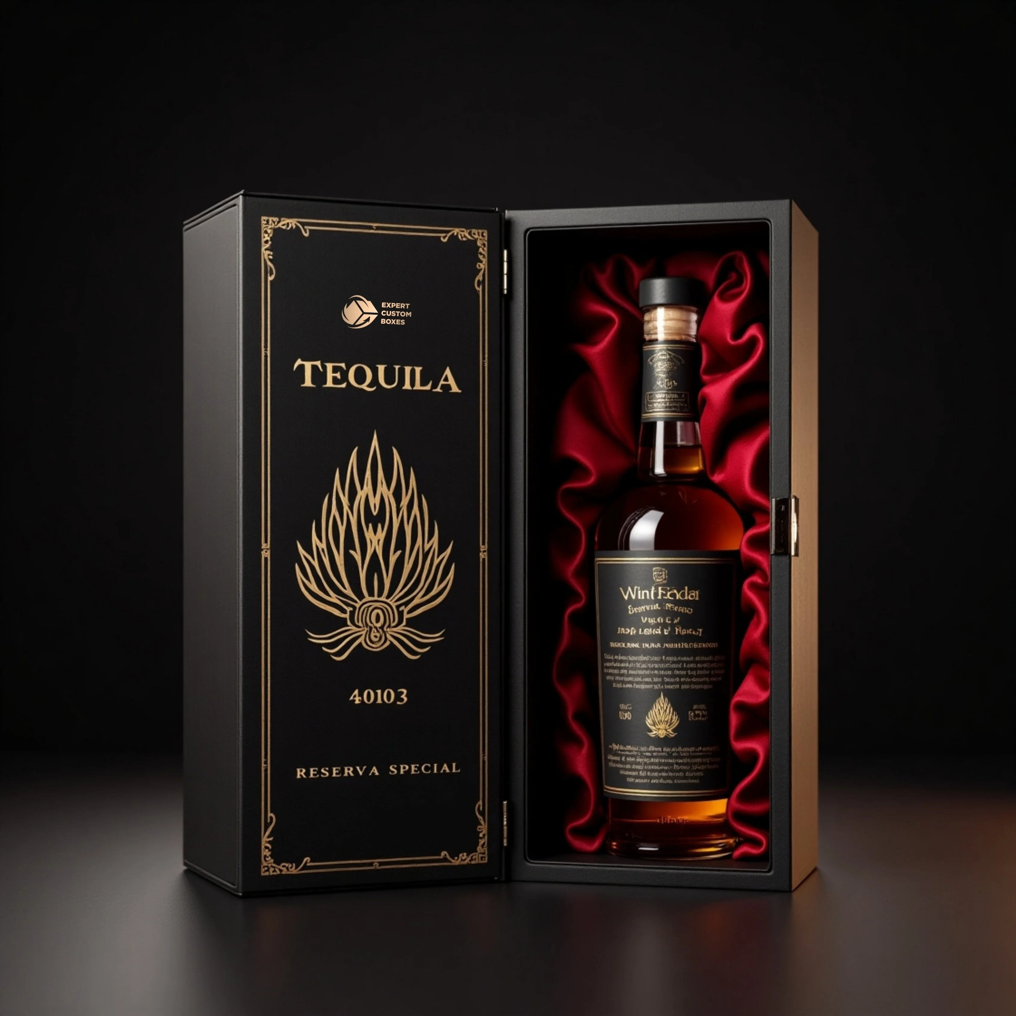 Custom Tequila Boxes