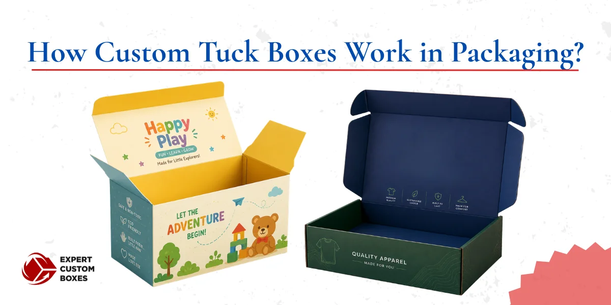 How Custom Tuck Boxes Work in Packaging