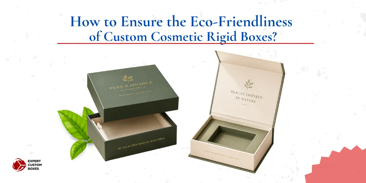How to Ensure the Eco-Friendliness of Custom Cosmetic Rigid Boxes