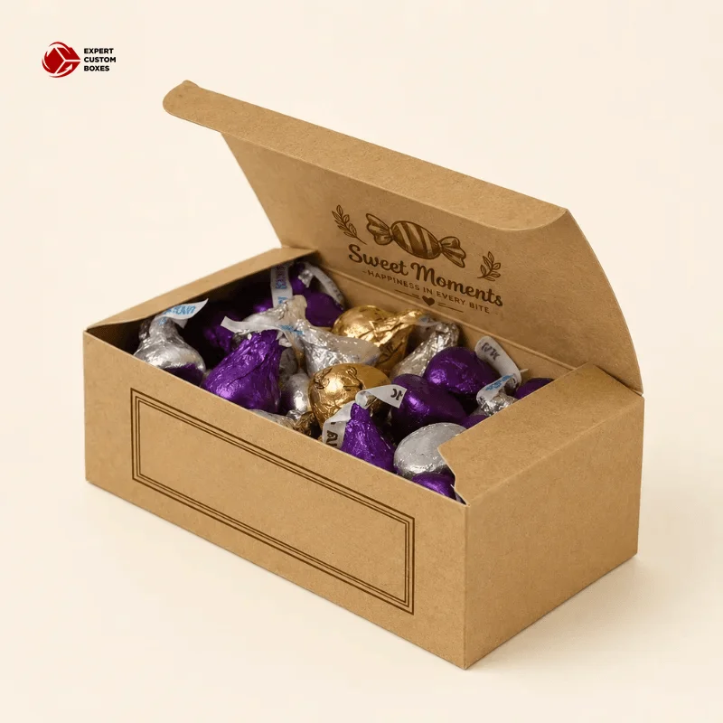 Custom Kraft Candy Boxes