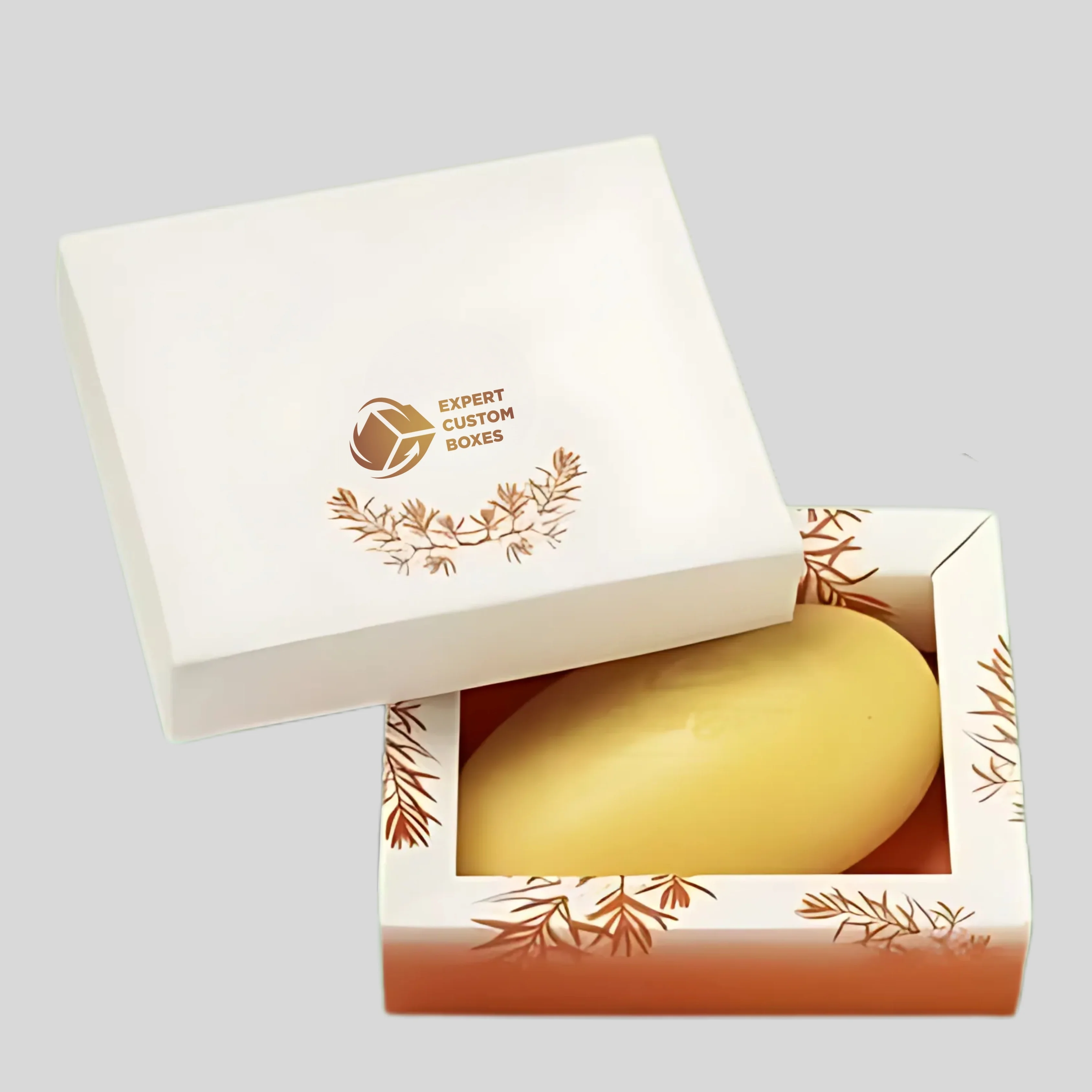 Lid And Tray Soap Boxes