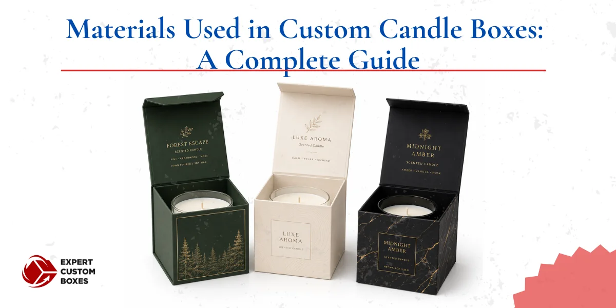Materials Used in Custom Candle Boxes: A Complete Guide