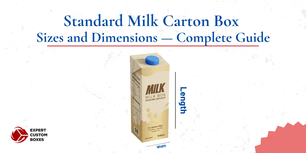 Standard Milk Carton Box Sizes and Dimensions — Complete Guide