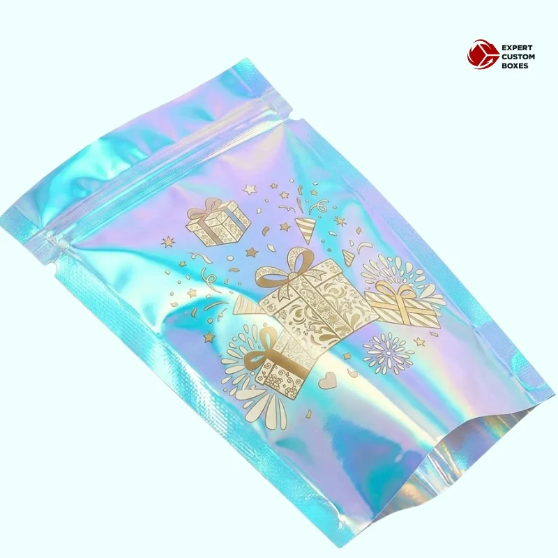 thumbnail image 2 of Mylar Wine Gift Bags – Metallic Finish – Pack Of 100 (Wholesale Lot) 2 of 3