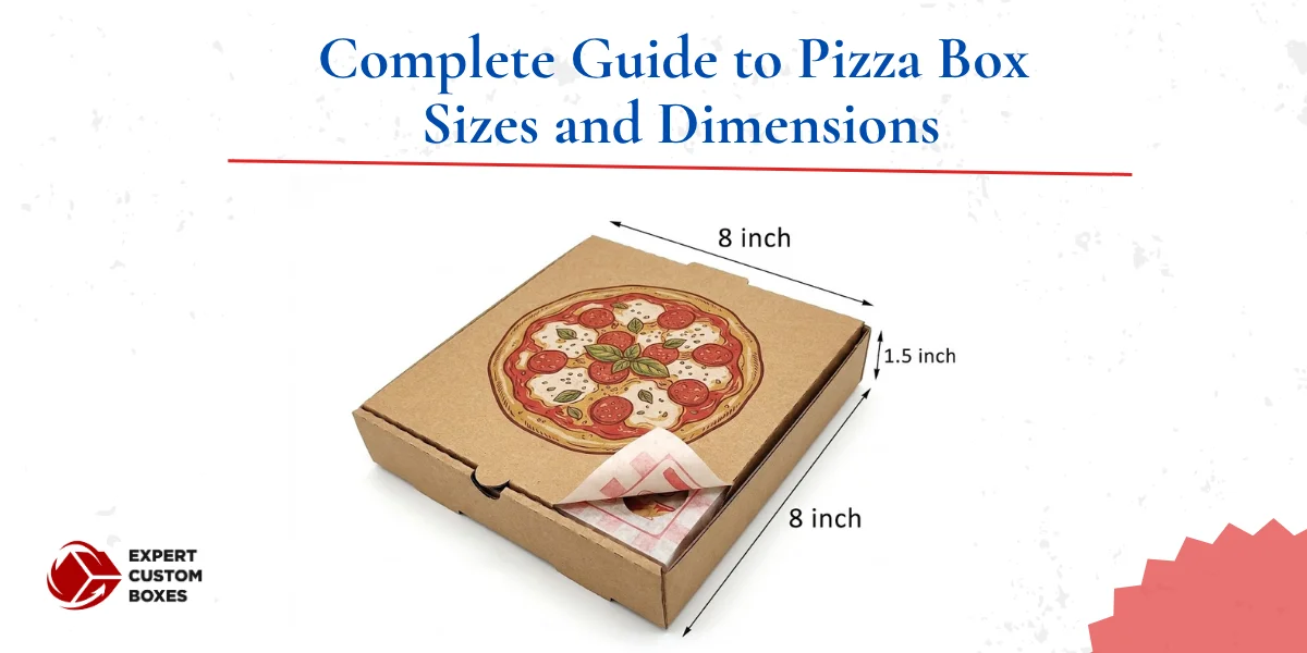 Complete Guide to Pizza Box Sizes and Dimensions