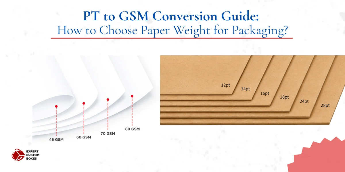 PT to GSM Conversion Guide: How to Choose Paper Weight for Packaging