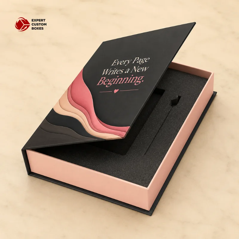 Custom Book Style Rigid Boxes