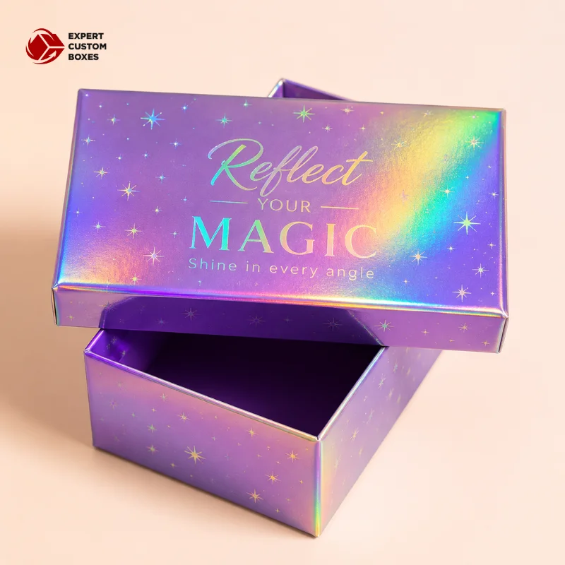 Custom Holographic Rigid Boxes
