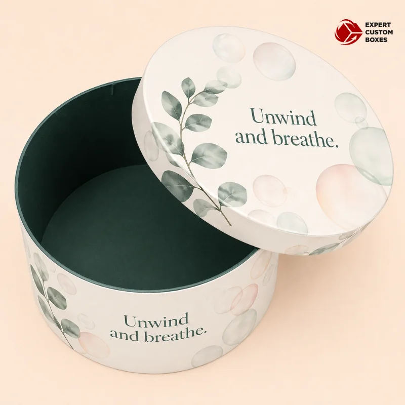 Custom Round Gift Boxes