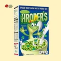 Cereal With Frog on Box