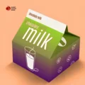 Custom Printed Chocolate Milk Boxes