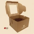 Custom Printed 6 Inch Cake Box with Window