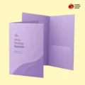 Custom 9 x 12 presentation folders