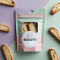 Custom Printed Biscotti Mylar Bags