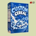 Custom Blue Cereal Boxes Wholesale