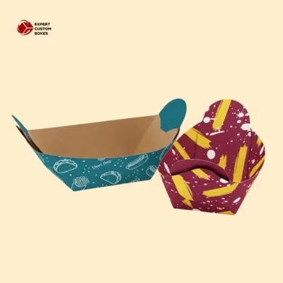 Food Tray Packaging with Inserts