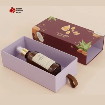 Custom Printed Hair Oil Packaging Boxes