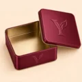 Custom Printed Embossed Tin Box