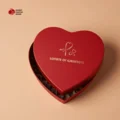 Custom Printed Heart Shaped Chocolate Boxes