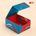 Custom corrugated roll end tuck top boxes for shipping