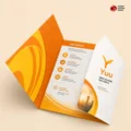 Custom Die Cut Folders With Logo
