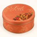 Custom Round Fruit Cake Tin Wholesale