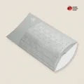 Custom Printed Silver Pillow Boxes