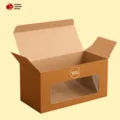 Customizalable Straight Tuck boxes with Window