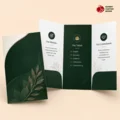 Custom Tri-Panel Folders With Logo