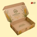Custom econo roll end front tuck boxes with logo printing